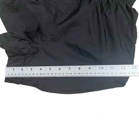 Lululemon Athletica Jet Black Athletic Running Shorts - Picture 9 of 12